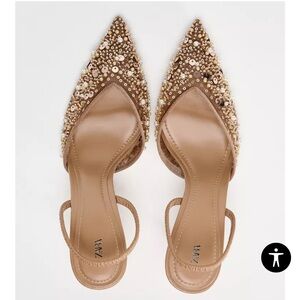 Zara slingback heels